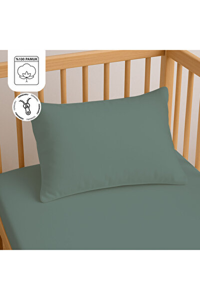 liefhome %100 Pamuk Fermuarlı Bebek Yastık Kılıfı 35x45 cm (2 Adet) – Doğal &...