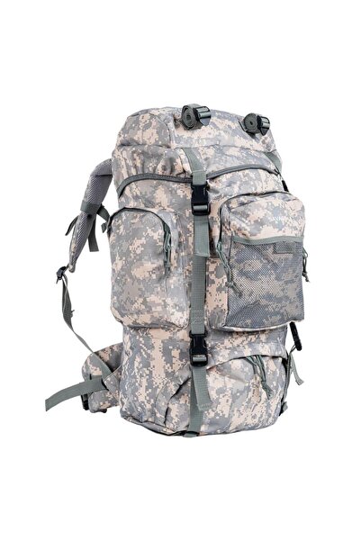 Genel Markalar Outdoor Sırt Çantası - Ventura - 70 LT. - Gri Dijital Kamuflaj...