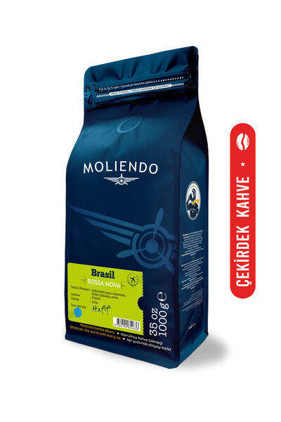 Moliendo Finest Coffee Brasil Bossa Nova Yöresel Kahve (Çekirdek Kahve) 1000 g