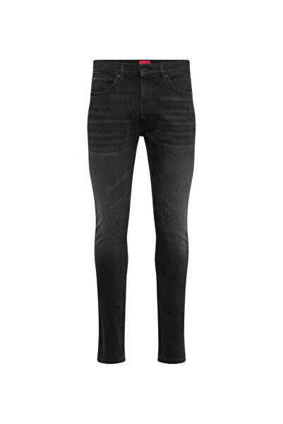 HUGO Siyah Erkek Skinny Fit Denim Pantolon 50547254_HUGO 734