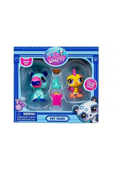 Sunman Littlest Pet Shop Minişler 2’li Figür Seti S2 S00000620 Kapibara ve Kuş