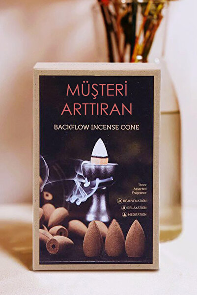 OrdoVeni Müşteri Artıran Kokulu Doğal Geri Akış Tütsü | Oda Kokusu | Şelale T...