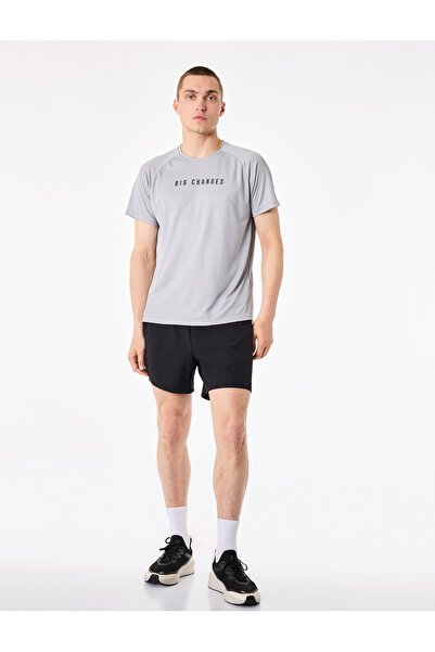 Koton Beli Lastikli Basic Taytlı Spor Şort