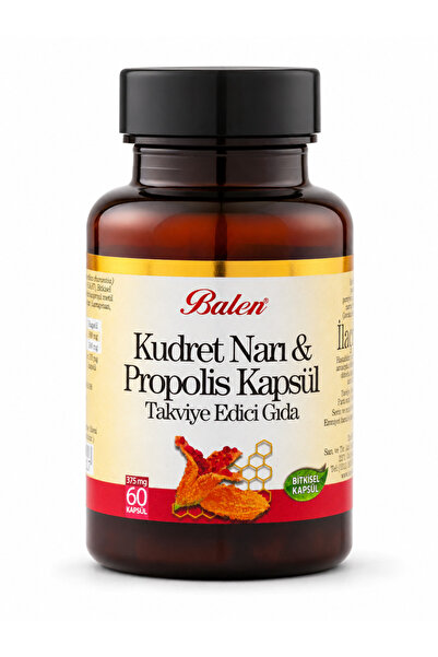 Balen KUDRET NARI& PROPOLİS KAPSÜL 375 MG*60