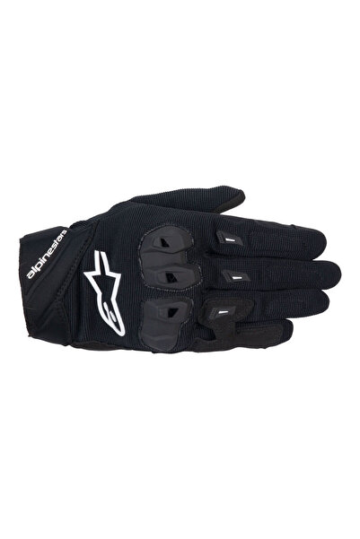 Alpinestars Stella SP X 1 Korumalı Kadın Motosiklet Eldiveni Siyah Beyaz