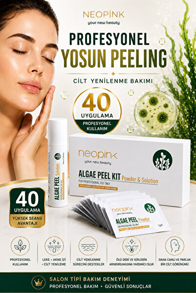 neopink Yosun Peeling 40 Kullanım | Profesyonel Algae Peel | Cilt Yenileme & ...