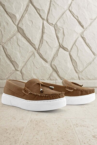 Rakerplus Taba Suede Extra Light Παιδικά Παπούτσια Μοκασίνι