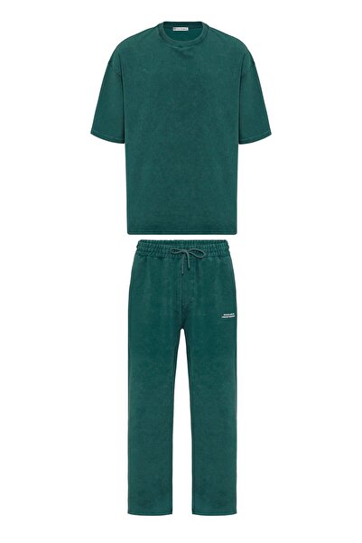 S13 Store Washable back printed oversize tracksuit set