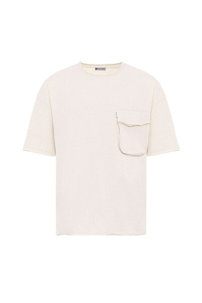 S13 Store Cep Detaylı Oversize Tişört