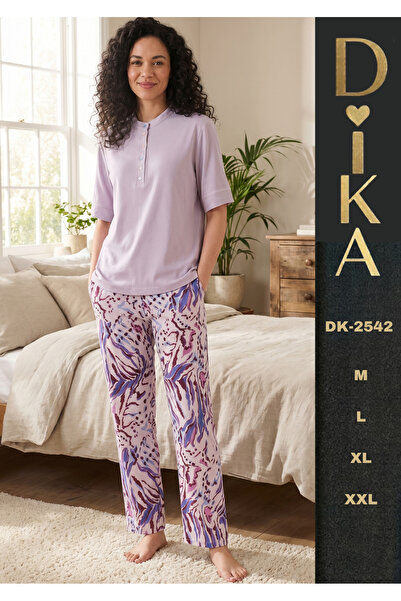 Dika DİKA 2542 DOKUMA PİJAMA TAKIMI