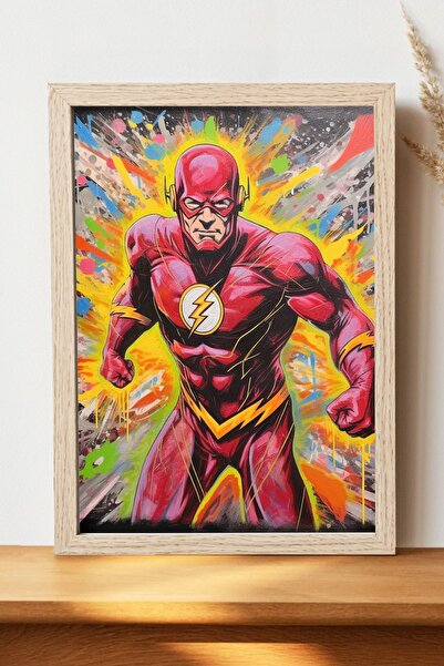 Luna Marissa Αφίσα Graffiti The Flash - Αφίσα τοίχου από γυαλιστερό χαρτί χωρ...