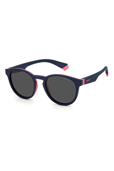 Polaroid Unisex Lacivert-füme Organik Polarize (UV) Cam Kemik Kapalı Çerçeve ...