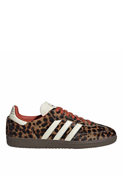adidas JI2734 SAMBA OG W Kahverengi %100 Deri Kadın Lifestyle Ayakkabı