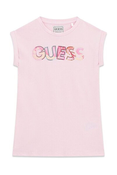 Guess STRETCH BABY TERRY SS DRESS