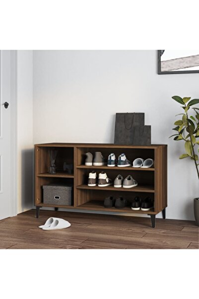 Concept Pantofar, stejar maro, 102x36x60 cm, lemn prelucrat