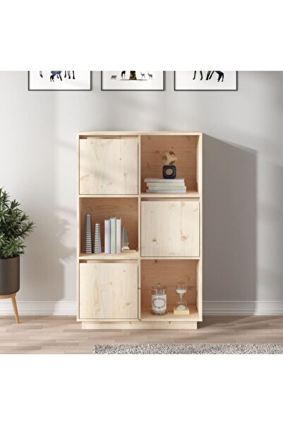 Concept Dulap înalt, 74x35x117 cm, lemn masiv de pin