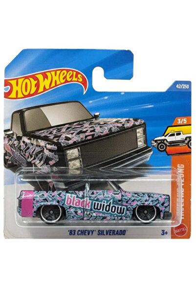 HOT WHEELS شاحنة تراكين ألونج 83 شيفروليه سيلفرادو JJJ13
