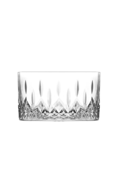 LAV Bol de mic dejun din sticlă Odin, set de 4 dimensiuni mici, 260 ml (bol p...
