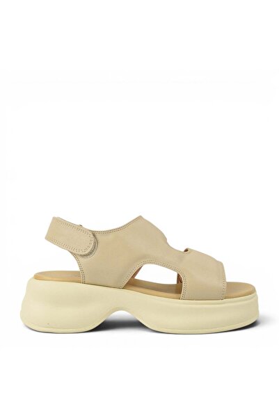 FORMAZIONE Sandale casual, damă, FORMAZIONE, 82606 bej, piele, 37