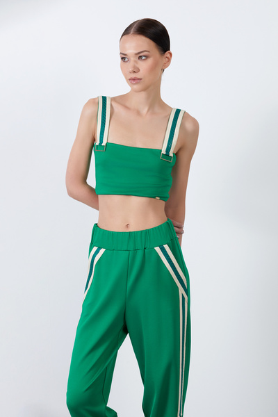 GİZİA Askılı Crop Top