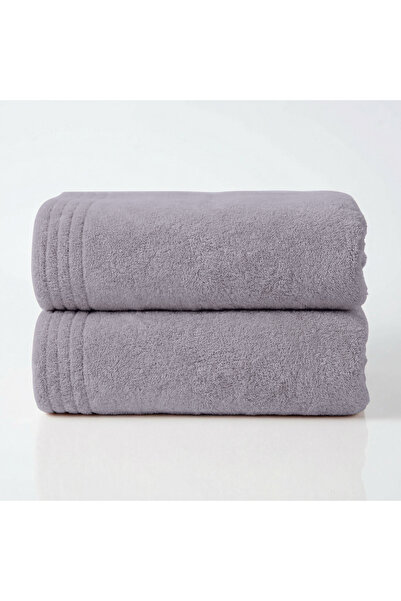 Donetella Pack of 2 Hand Towels 50x90 cm – 330 GSM Microfiber, Soft, Absorben...