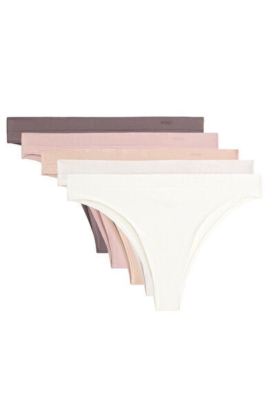 Oysho 5'li seamless soft touch Brezilya modeli külot