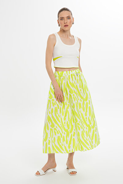 GİZİA Neon Detaylı Kolsuz Bluz