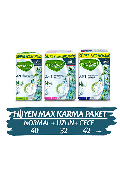Molped Hygiene Max Mixed Package 114 Pieces