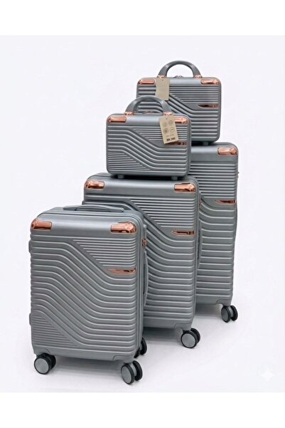 sea gulf Travel Suitcase Fiber 5 Pieces Set