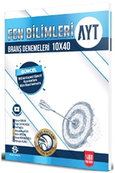 Anla Kazan Yayınları BilgiSarmal 2026 AYT Fen Bilimleri 10 x 40 Branş Denemeleri