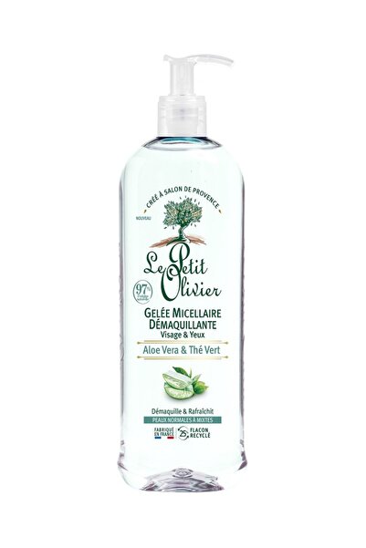 Le Petit Olivier gel Micelar pentru Curățarea Feței și Ochilor cu Aloe Vera ș...