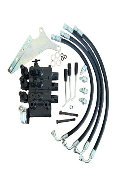 POWERFULEX MASSEY TRAKTÖR HİDROLİK DAMPER VALFİ 4 ÇIKIŞ + HİDROLİK