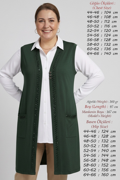 Laden Plus Size Women's Summer Turlu Viscose Combed Cotton Anti-Sweat Breatha...