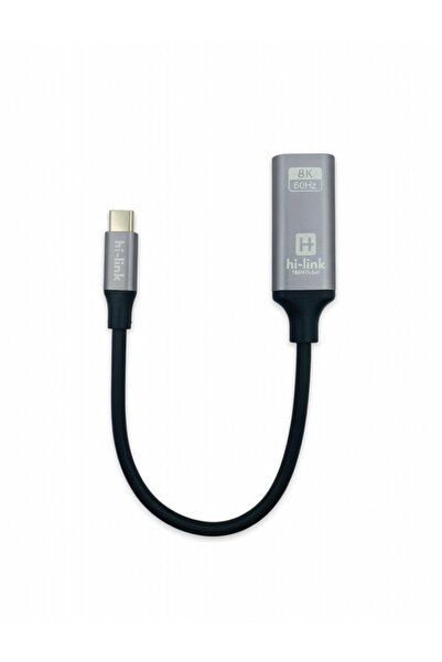 ZEYar Teknoloji Hİ-Link 8K 60Hz USB-C to HDMI Çevirici - Macbook, iPad ve Win...