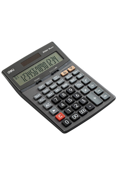 Deli CALCULATOR DE BIROU 14 CIFRE METALIC 39264
