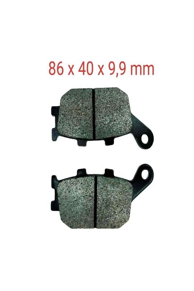 Genel Markalar Arka Fren Disk Balata Fa174 Honda-Cbr600 F-Cbf600-Nc700 S-Yama...