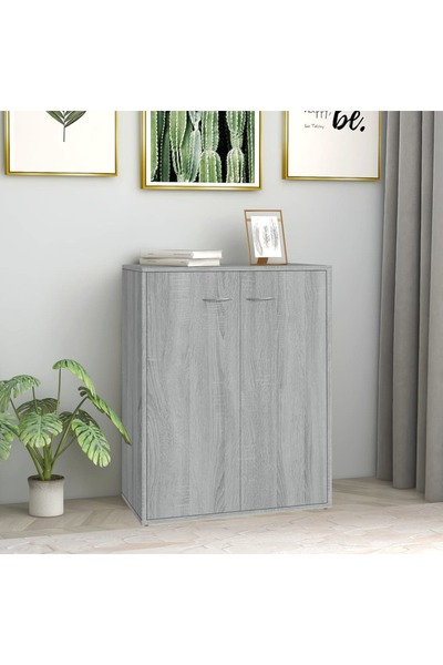 Concept Servantă, gri sonoma, 60x30x75 cm, lemn compozit