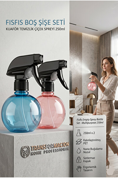 KaktüsKedi Transformacion Boş Sprey Şişe 2 X 250 ml 2 Adet 711683