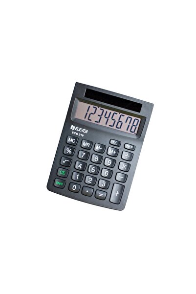 ELEVEN Calculator de birou ECO cu 8 cifre, 103,5 x 145,5 x 32,5 mm, Eleven EC...