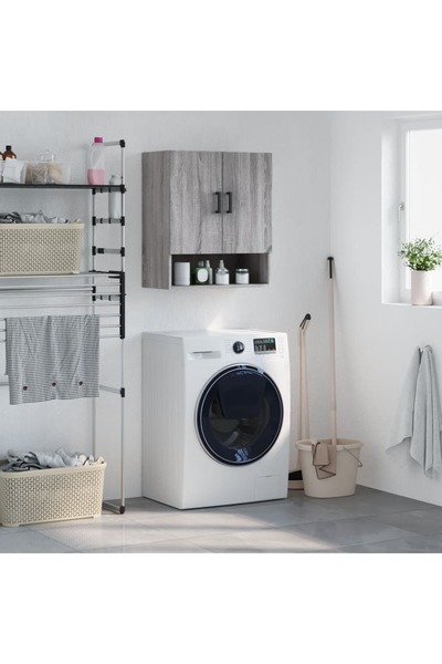 Concept Dulap de perete, gri sonoma, 60x31x70 cm, lemn compozit