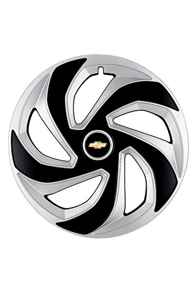 Autohelix MSA Set de 4 capace de jantă Rex Gri-Negru R16 pentru gama de mașin...
