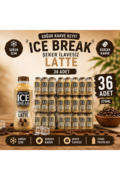 İçim İce Break Şekersiz Soğuk Kahve 36 Adet
