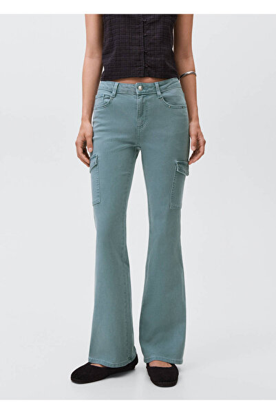 Mango Teen Kargo flare jean
