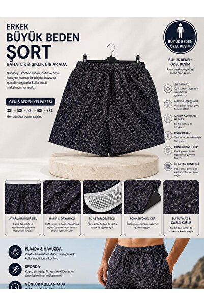 AEY SHOES BATTAL ERKEK DENİZ ŞORTU