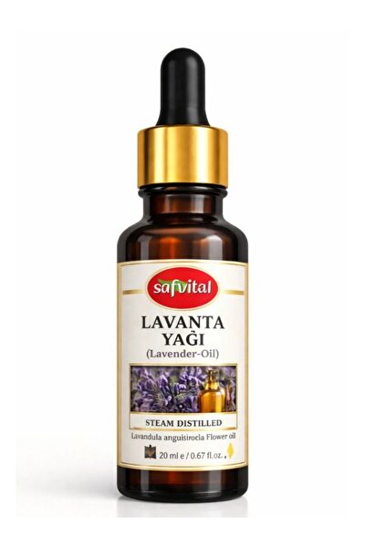 safvital زيت اللافندر 20 مل، زيت عطري، عطر منعش، مناسب للاستخدام اليومي، زيت ...