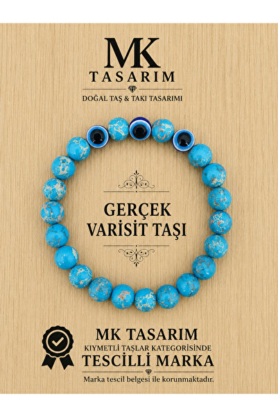 MK tasarım سوار من الأحجار الكريمة الأصلية MK.300.2