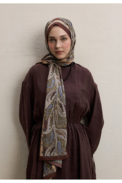 Freshscarfs Paisley Elegance Desen Şal Bakır