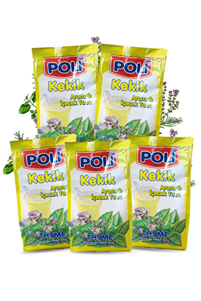 POLI Kekik Aromalı İçecek Tozu (5'li Paket)