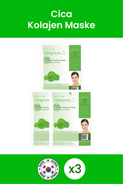 Dermal Centella Asiatica Extract Collagen Mask - Revitalizing, Renewing and C...