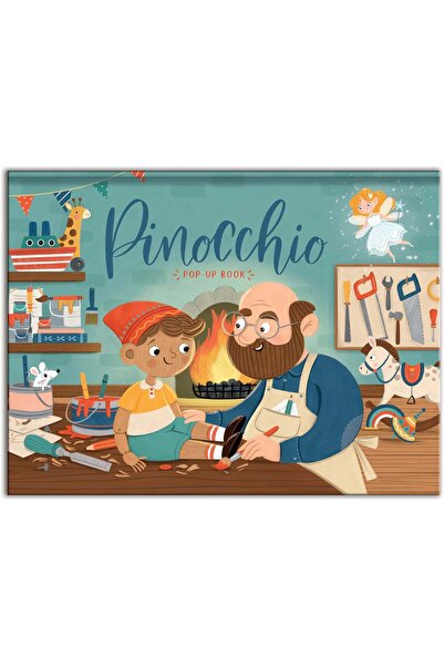 North Parade Carte pentru copii, NPP, Pinocchio - Carte pop-up cu basme pentr...